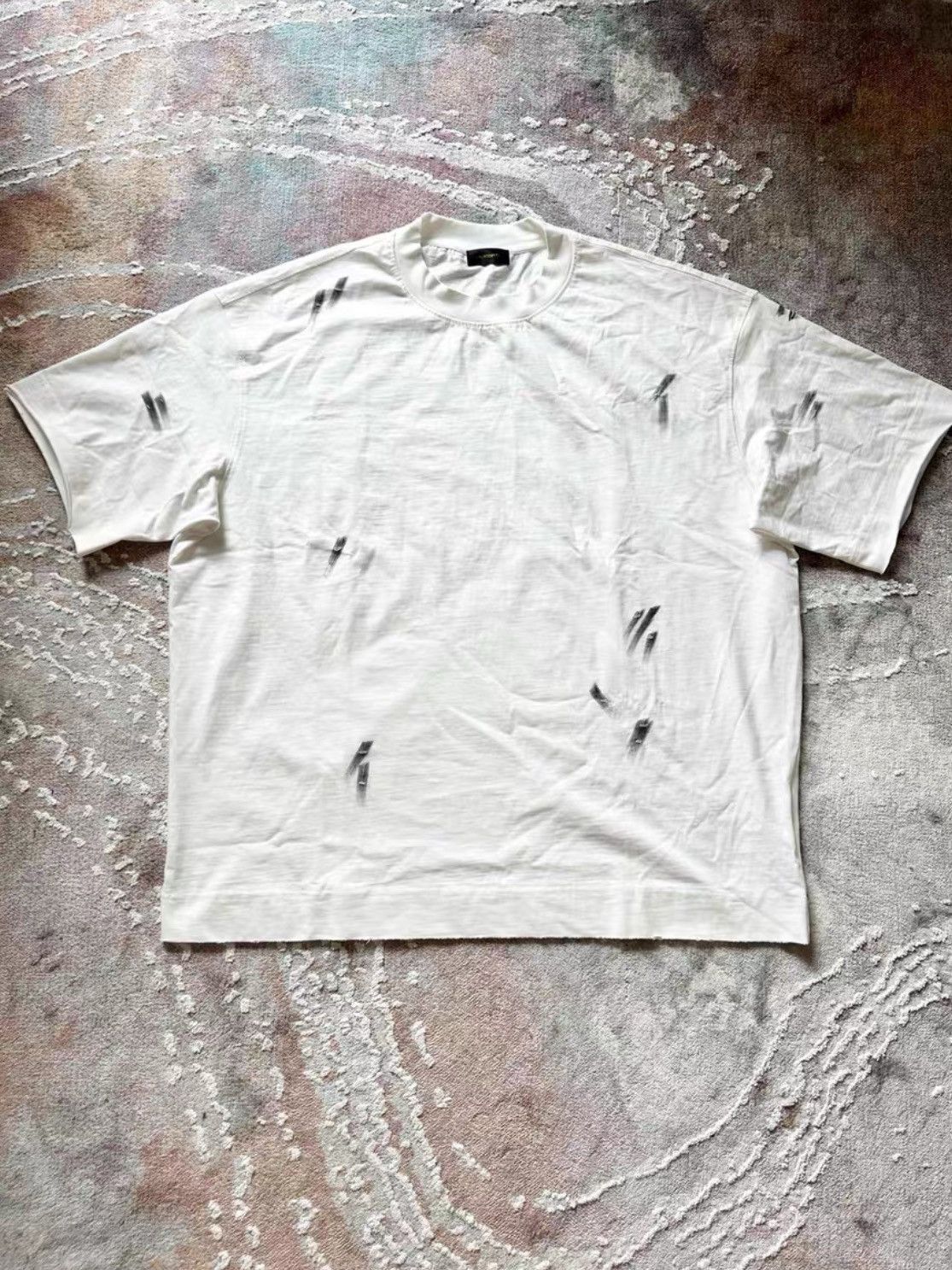Sz 4 Undercover Distressed Oversized Tee Hoodie, Sweatshirt | FlexRushtees.com