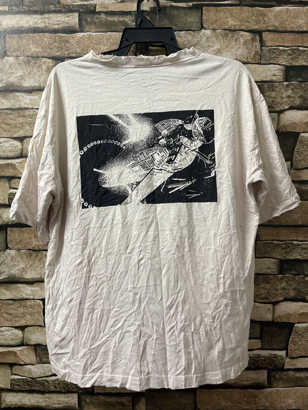 Anime Vintage Gundam Nasa Photo Tee T Shirt Very Rare