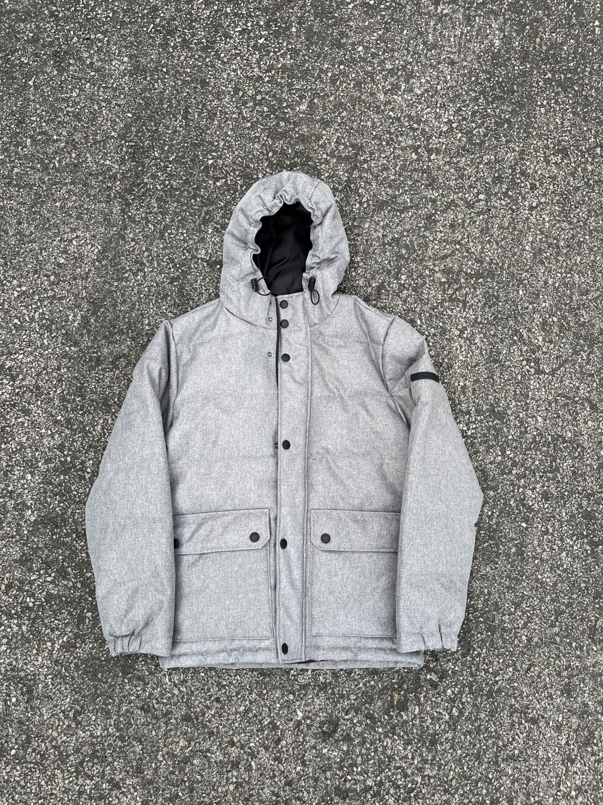 American Eagle Outfitters A E Grey Parka