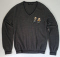 Morello Frankie Morello Grey Virgin Wool Sweater T-Shirts, Hoodie, Sweatshirt | AU16VibeMintTees.com