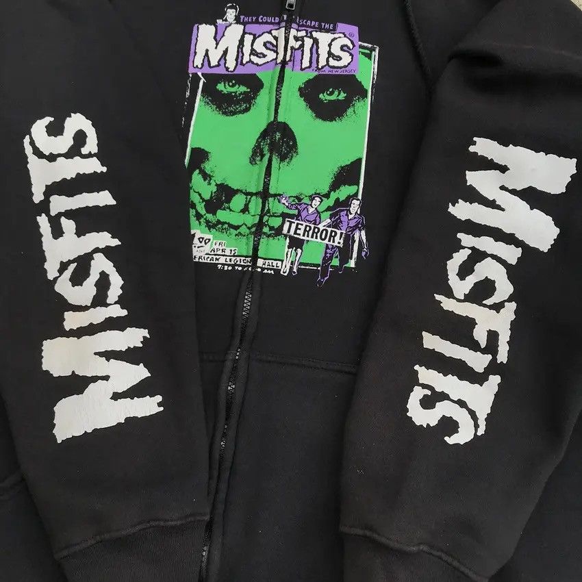 Vintage Misfits Terror Band Hoodie T-Shirts, Sweatshirt | FlexRushtees.com