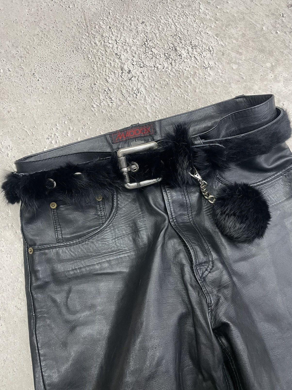 Japanese Brand Sale Fur Belt Metal Punk Style Hystericglamour 90s Belt