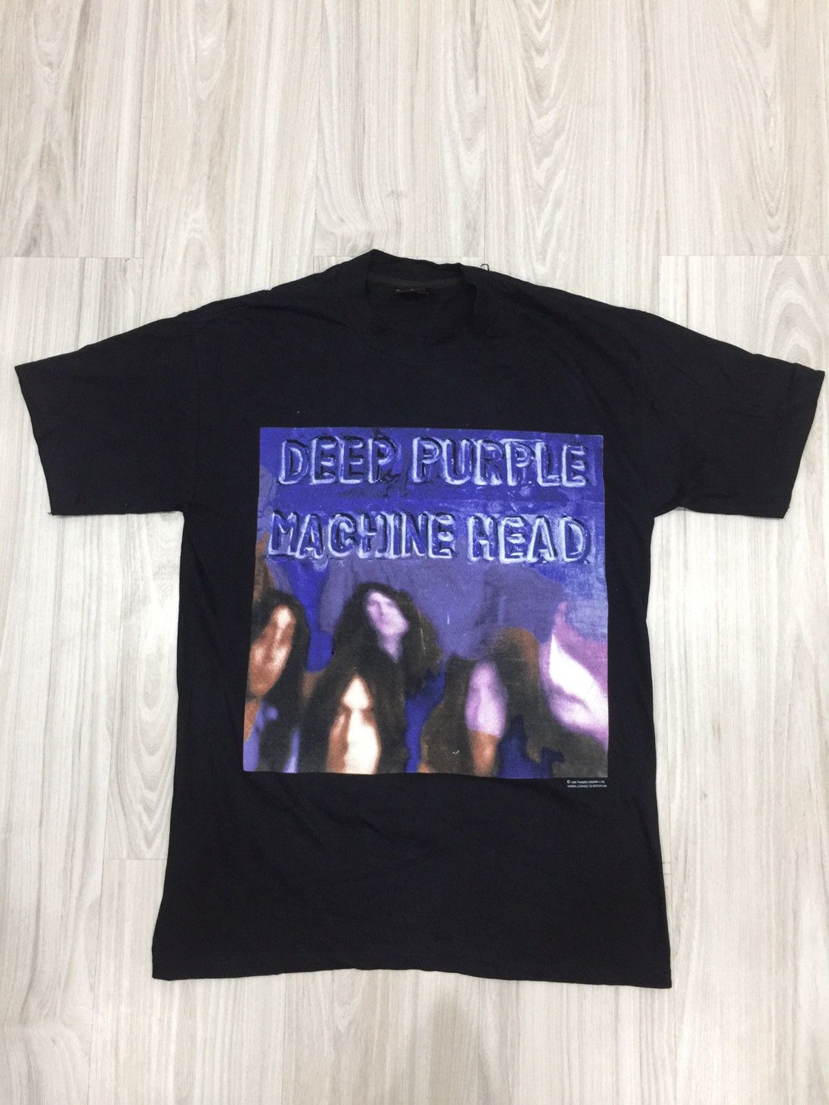 Vintage 90s Rock Band Deep Purple Deadstock T Shirt Hoodie, Sweatshirt | FlexRushtees.com