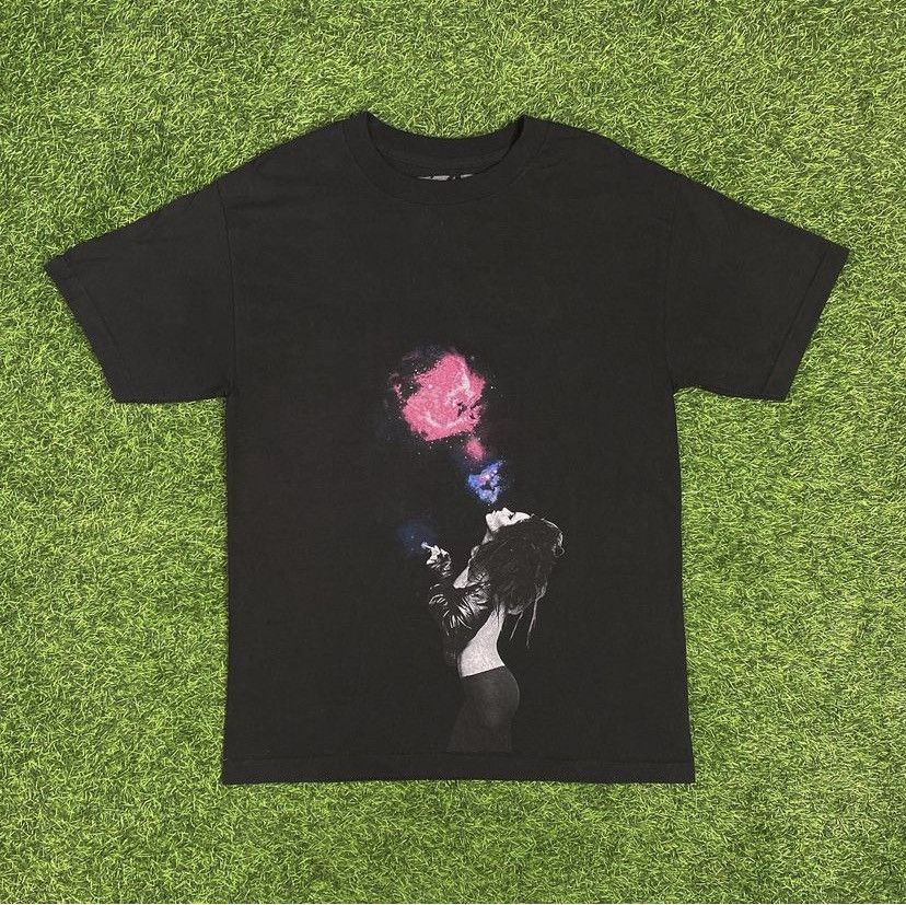 Vintage Karmaloop Space Smoke Graphic Tee