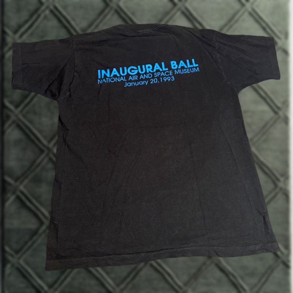 Fruit Of The Loom Vintage Smithsonian Air Space Museum 1993 Clinton Gore Inaugural Ball T Shirt Xl M Hoodie, Sweatshirt
