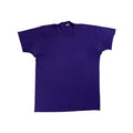 Vintage 80s Fruit Of The Loom Purple Selvedge Pocket Tee M