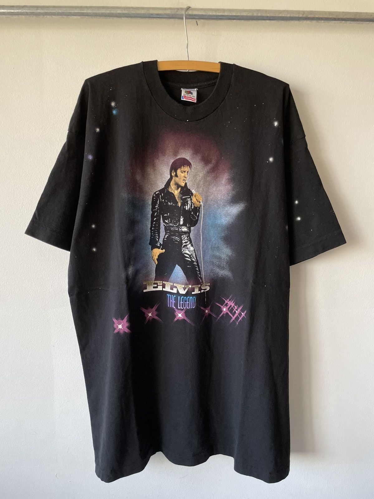 Crazy Vintage 90s Elvis Oversized Space Tee