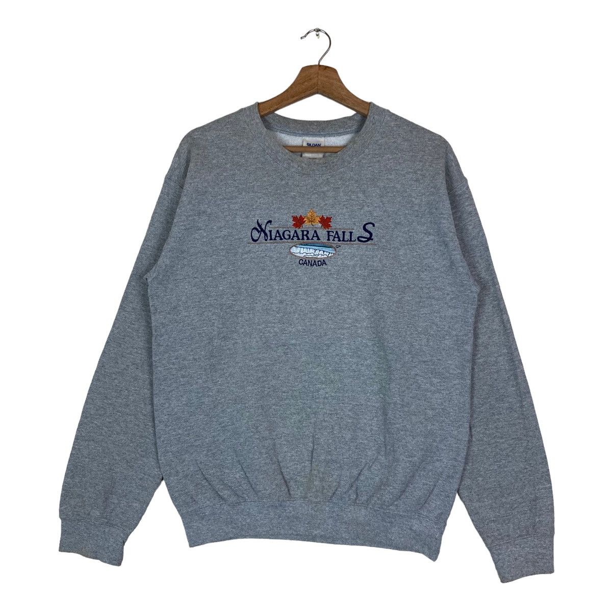 Vintage Niagara Falls Canada Spell Out Pullover T-Shirts, Hoodie, Sweatshirt | FlexRushtees.com