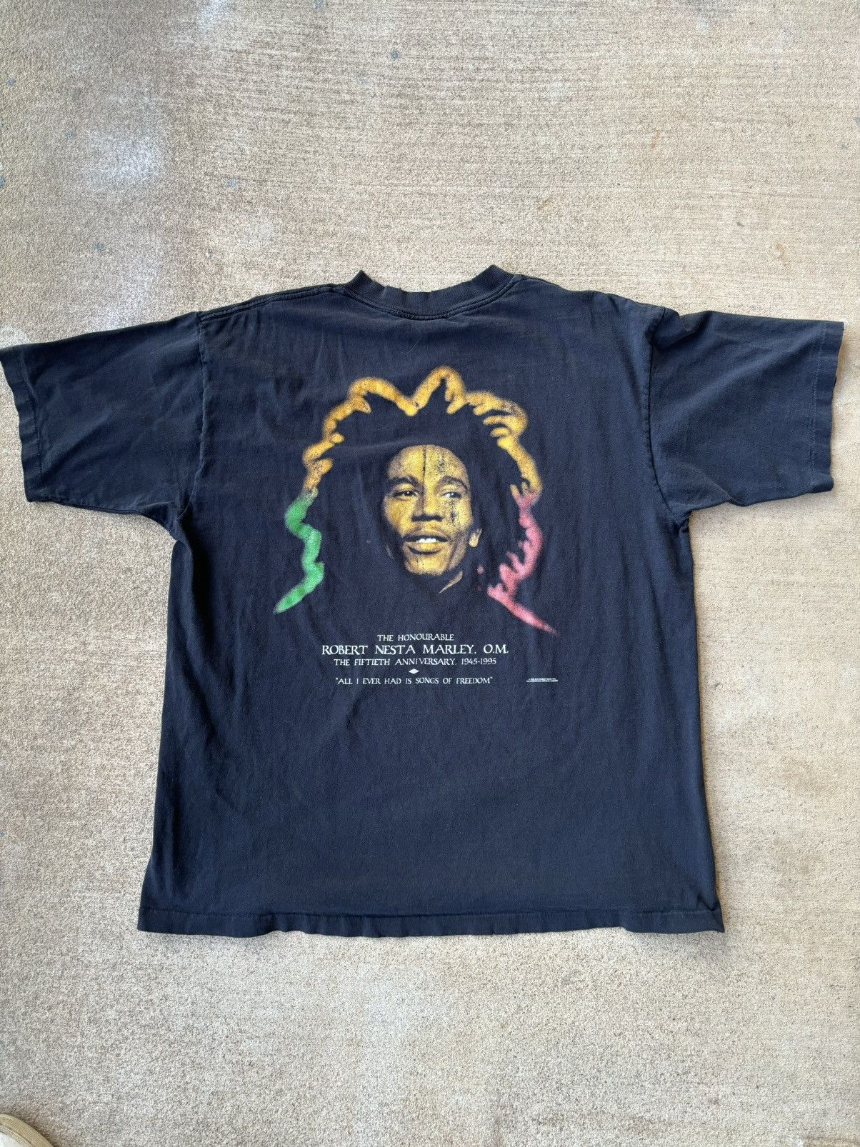 Vintage 1995 Bob Marley Tee Hoodie, Sweatshirt | FlexRushtees.com