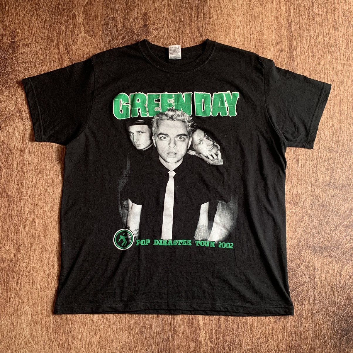 Vintage Very Rare Bootleg Green Day Pop Disaster 2002 T Shirt Hoodie, Sweatshirt | FlexRushtees.com