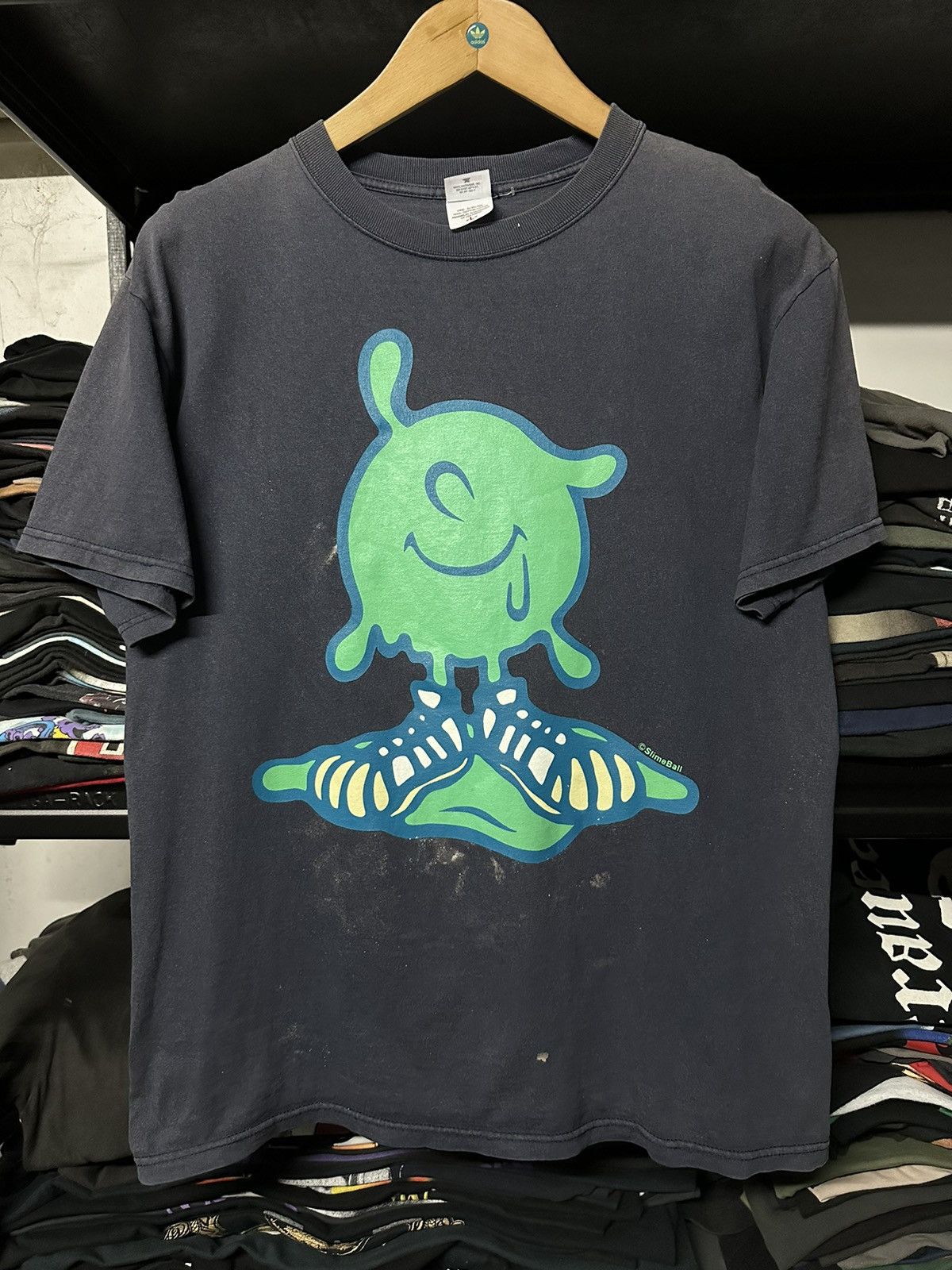 Vintage Slimeball Pizza Of Death Records Distressed Tee Hoodie, Sweatshirt | FlexRushtees.com