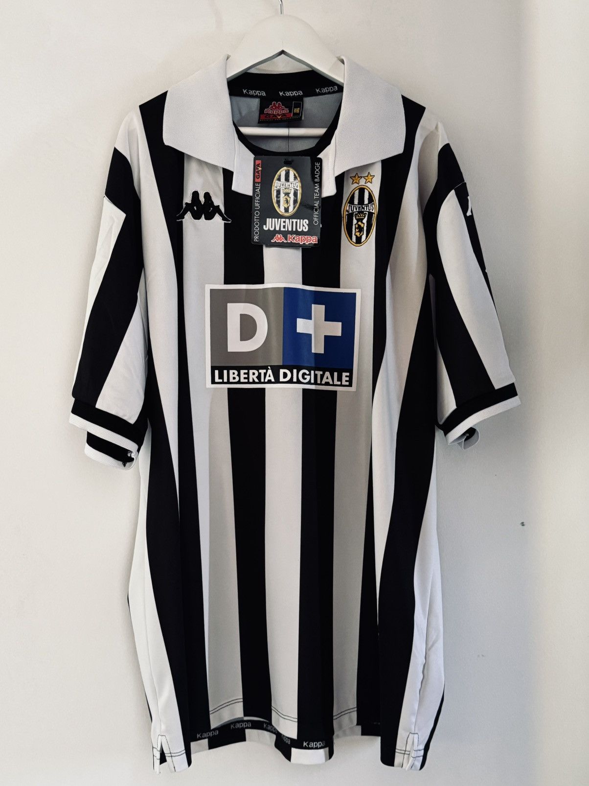 Kappa Grail Juventus 98 Zidane 21 Brand New W Tags