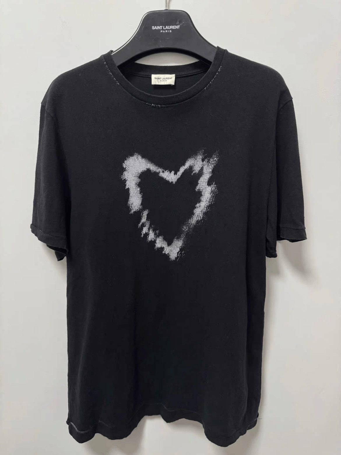 Laurent Paris Saint Laurent Paris 23aw Shinning Heart Tee