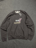 Laurent Paris Saint Laurent Paris Logo Printed Hoodie