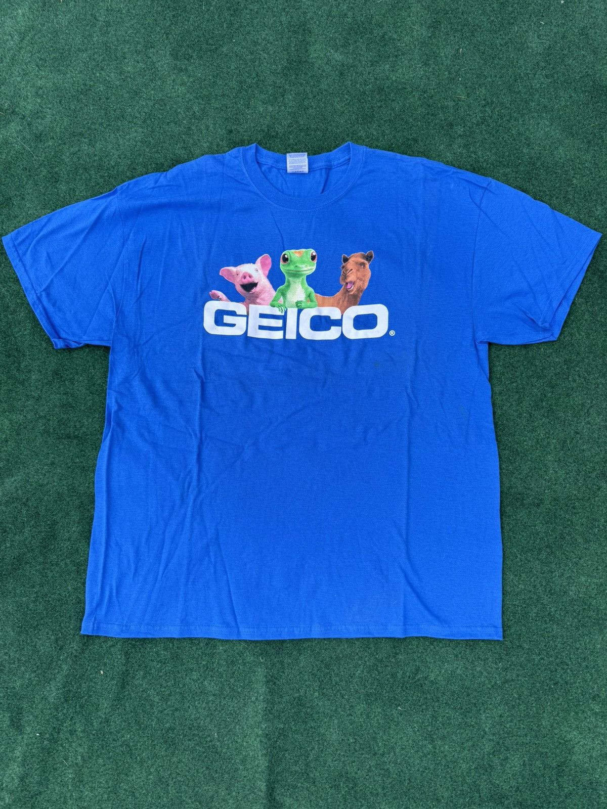 Vintage 2000 S Geico Insurance Promo Tee Hoodie, Sweatshirt | FlexRushtees.com