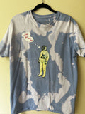 Travis Scott Astroworld Astronaut Blue Tie Dye Tee
