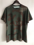 Virgil Abloh Oversized Off White Stencil Tee Impressionism Camo T Shirt Hoodie, Sweatshirt | FlexRushtees.com