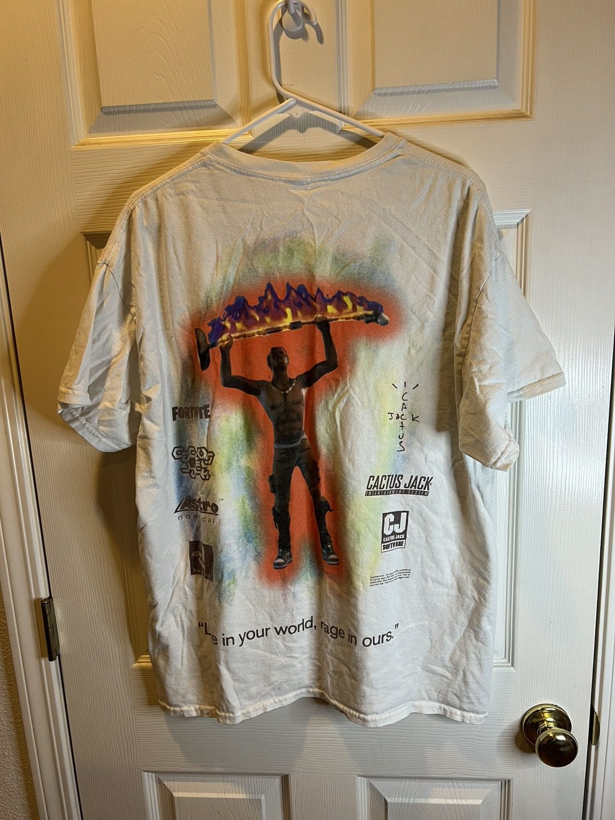 Fortnite Rage Emote Cactus Jack Size Large