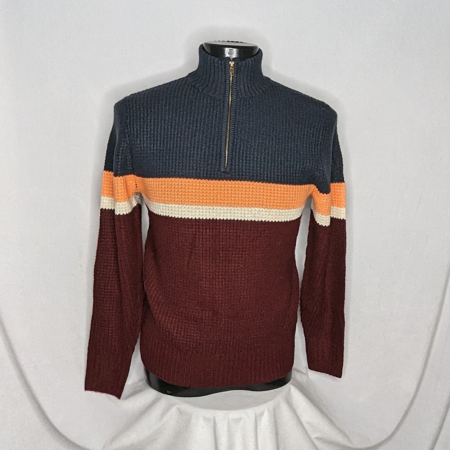 Target Basics Men S Sweaters Goodfellow Men S Knit Sweater 1 4 Medium Nwt