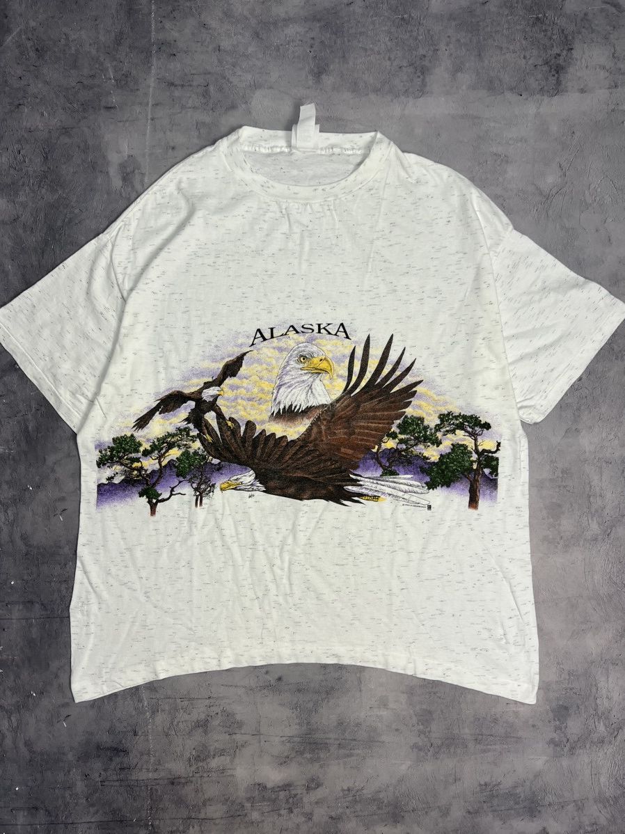 Vintage Animal Tee Alaska Screen Works Hoodie, Sweatshirt | FlexRushtees.com