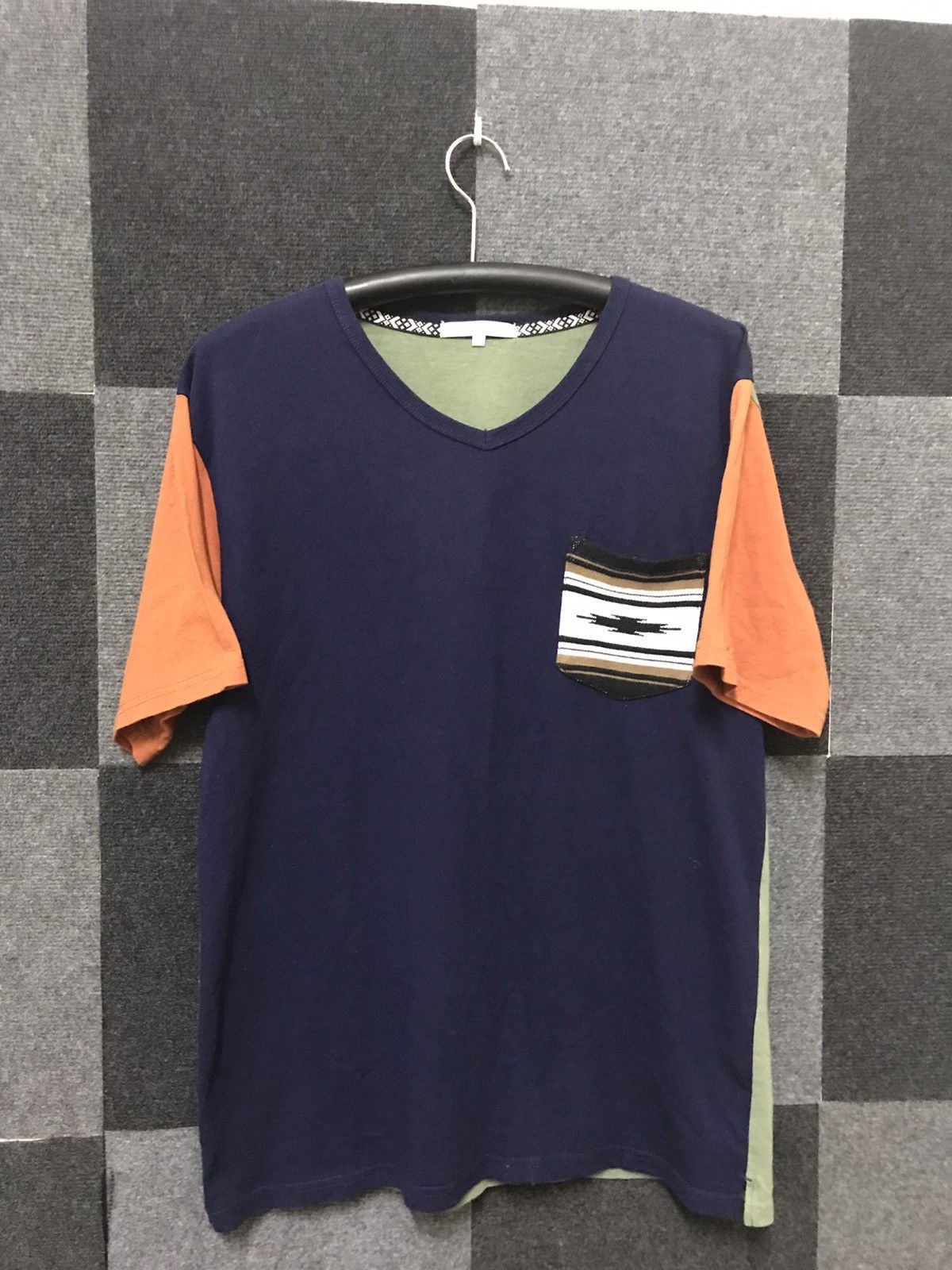 Japanese Brand Power To The People Multicolour Navajo Archival Shirt