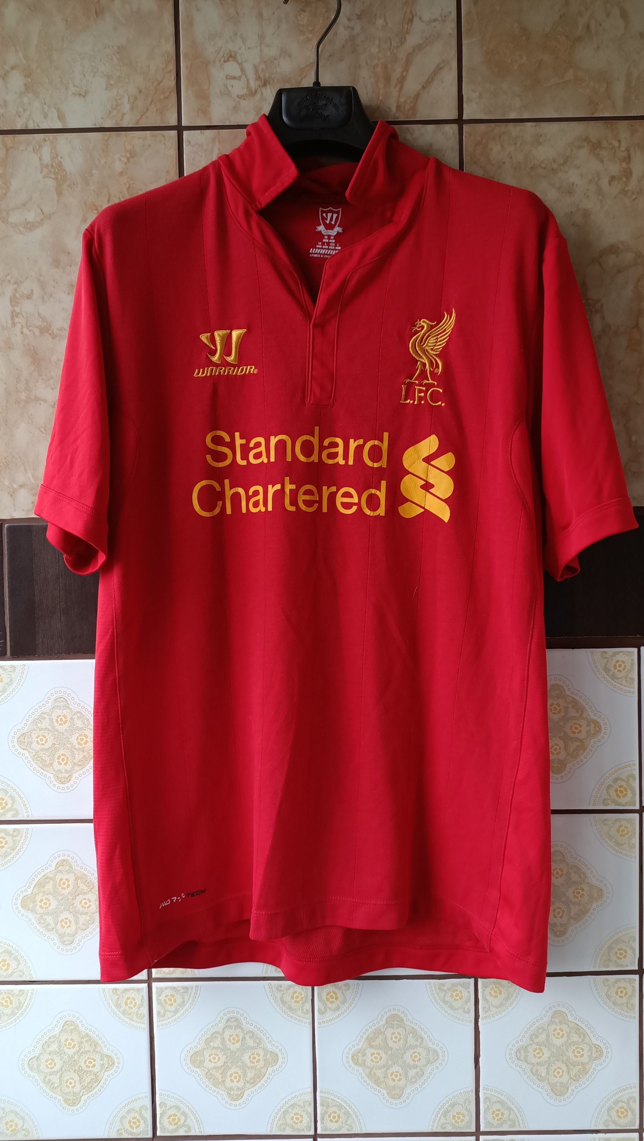 Vintage Warrior Liverpool 12 13 Soccer Jersey