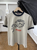 Vintage 90s Diesel Dragon Japan T Shirt Retro Rare Y2k Hoodie, Sweatshirt | FlexRushtees.com