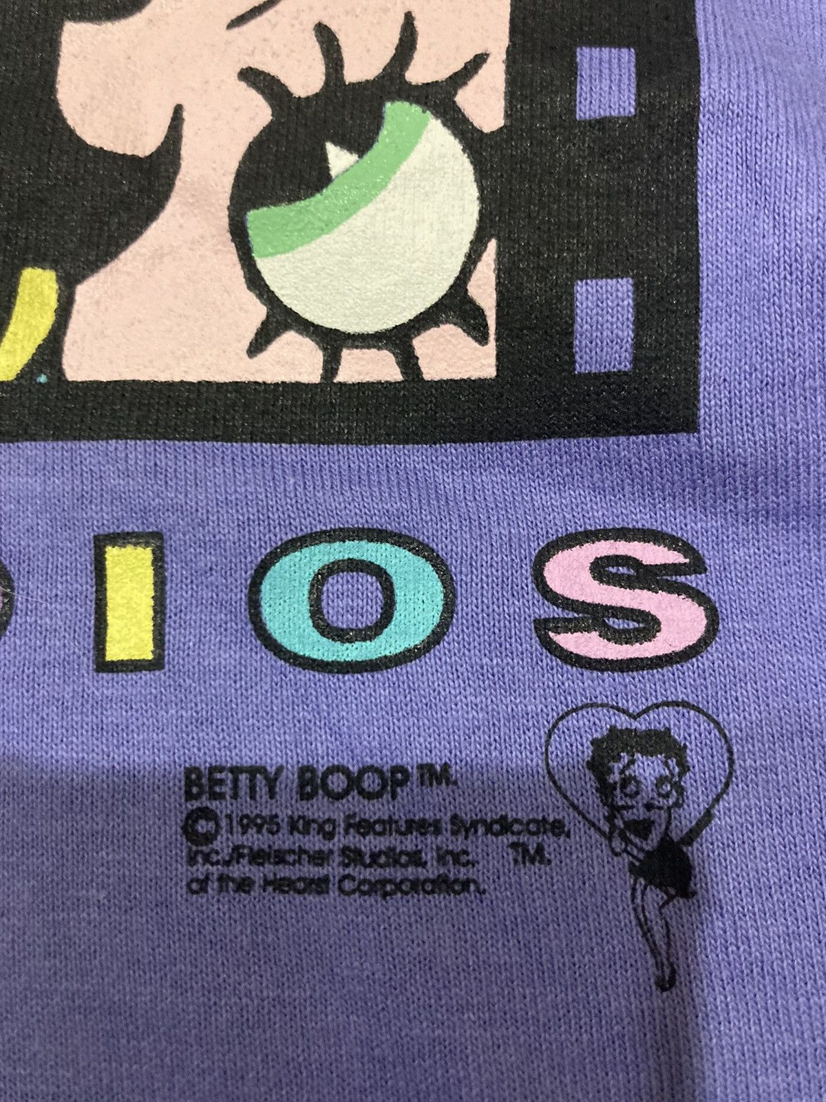 Universal Studios X Vintage Betty Boop Universal Studios T Shirt