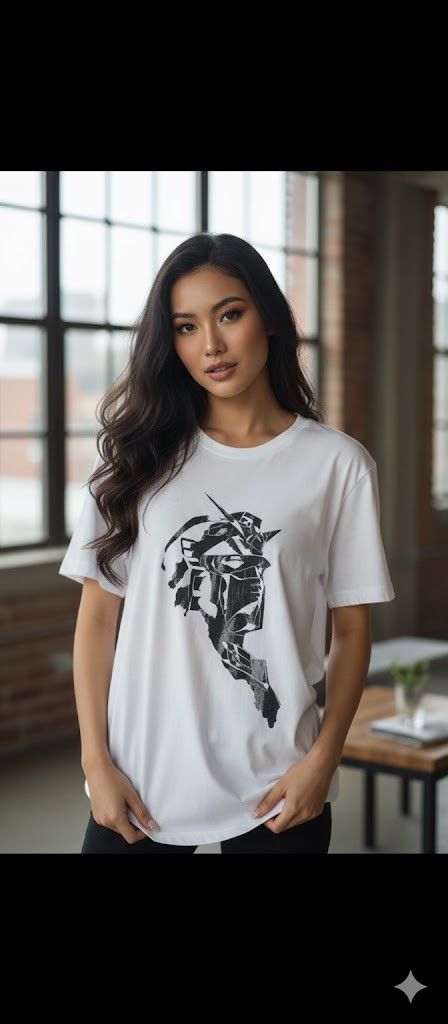 Anime E33 Uniqlo Gundam Illustrations Unicorn Gundam White Tee Hoodie, Sweatshirt | FlexRushtees.com
