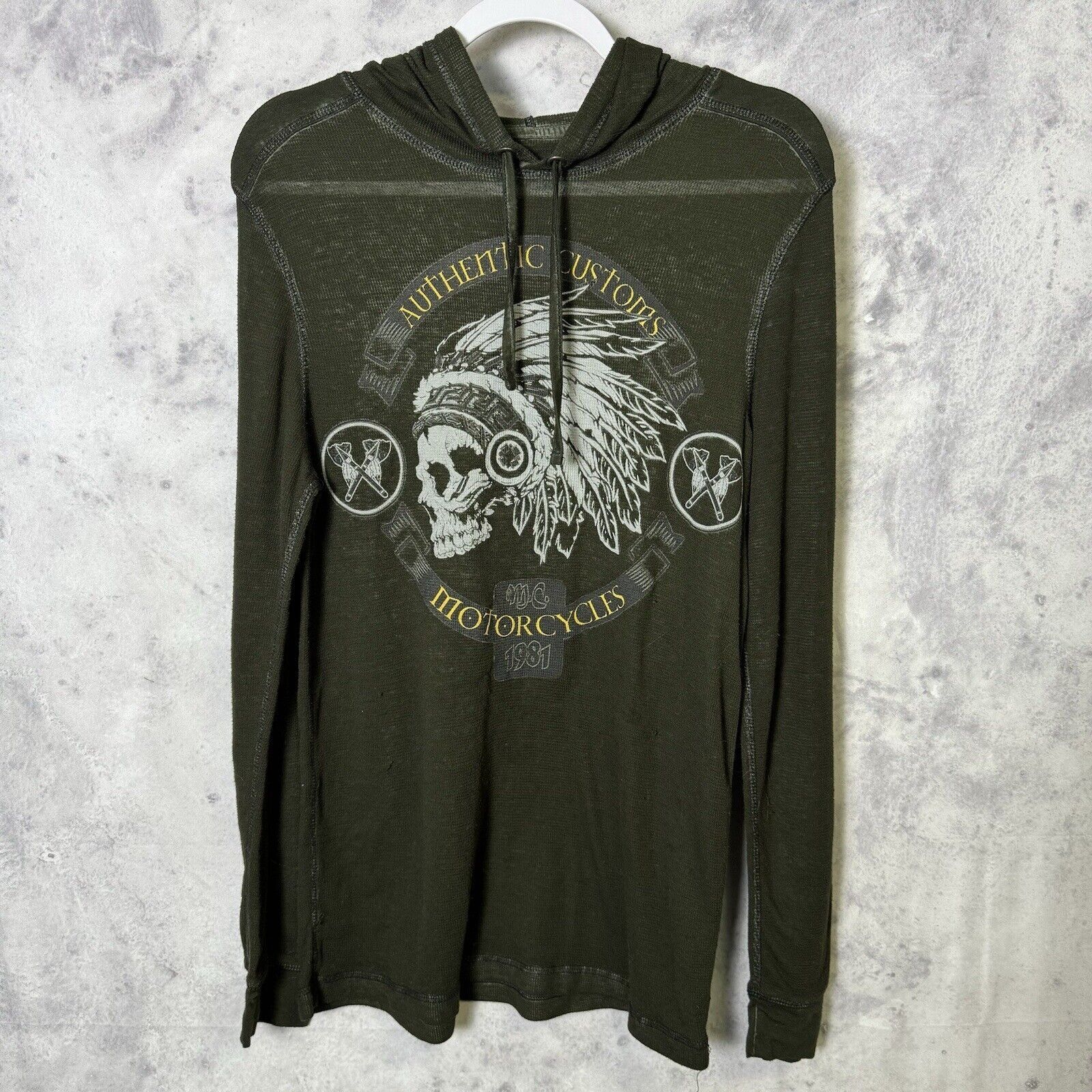 Helix Lightweight Hooded Shirt Adult Large Custom Motorcycle