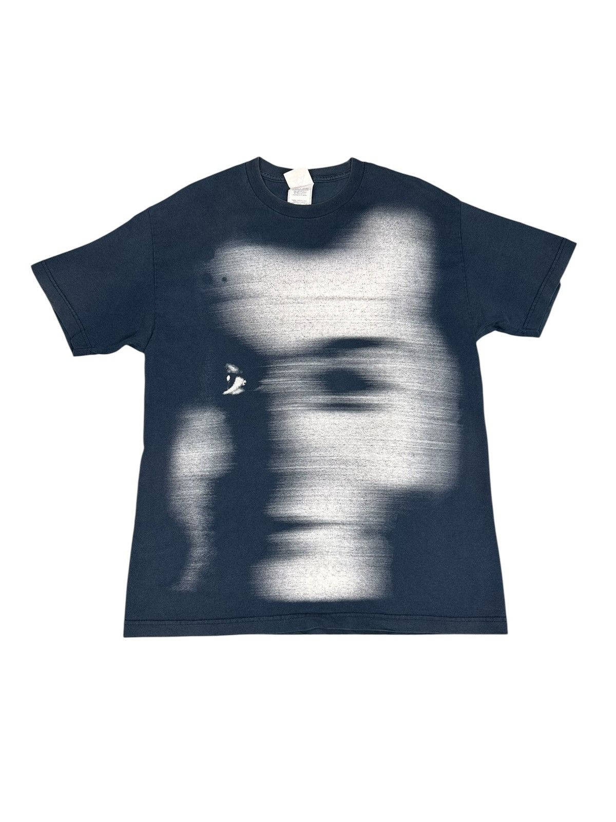 Vintage Psychedelic Face Prtint T Shirt