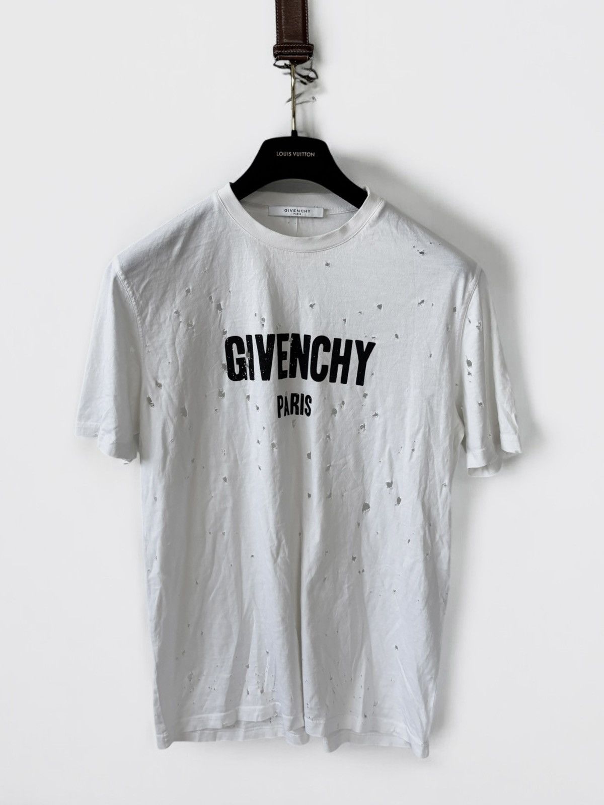 Givenchy Oversized Distressed T Shirt Hoodie, Sweatshirt | FlexRushtees.com