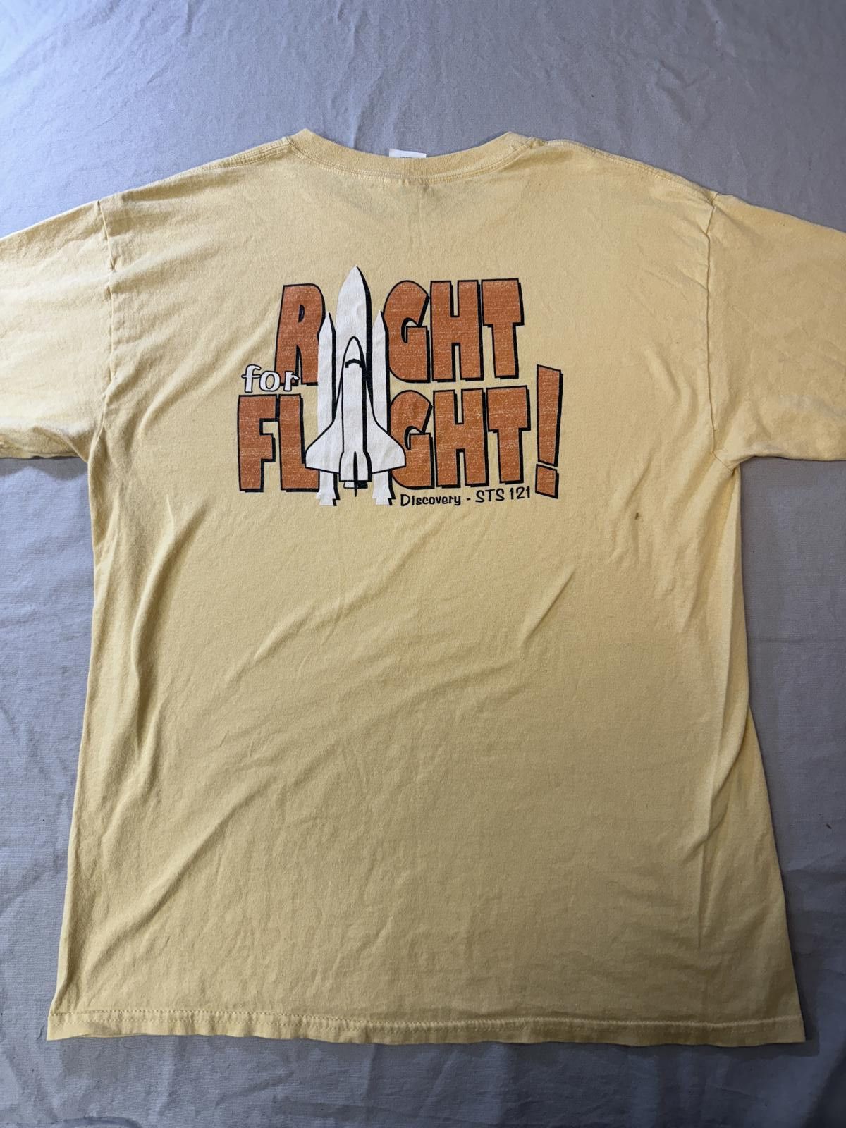 Gildan Nasa Space Shuttle T Shirt Discovery Sts 121 Tee L
