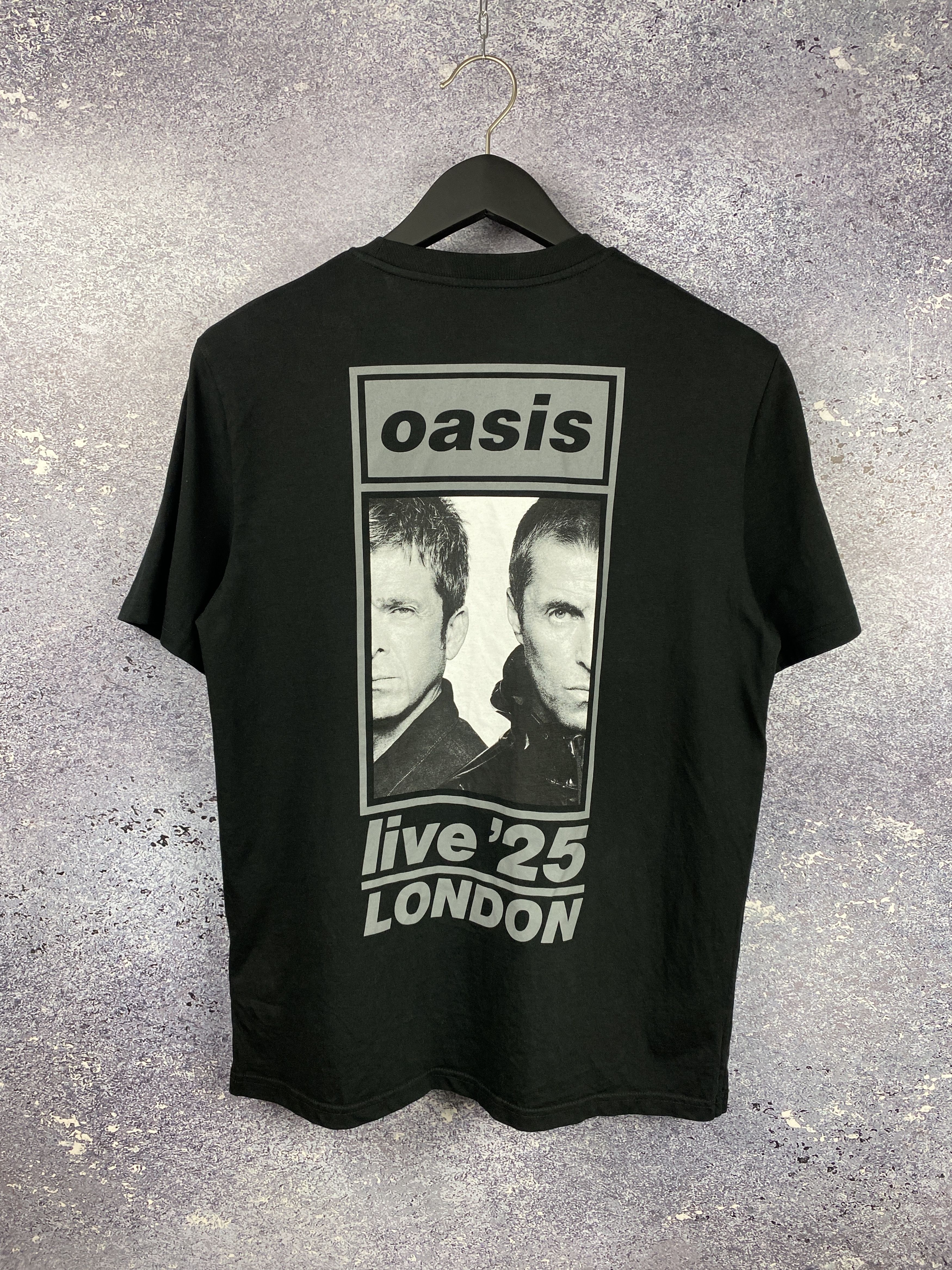 Other Authentic Oasis Live 25 London Event T Shirt Black Hoodie, Sweatshirt | FlexRushtees.com