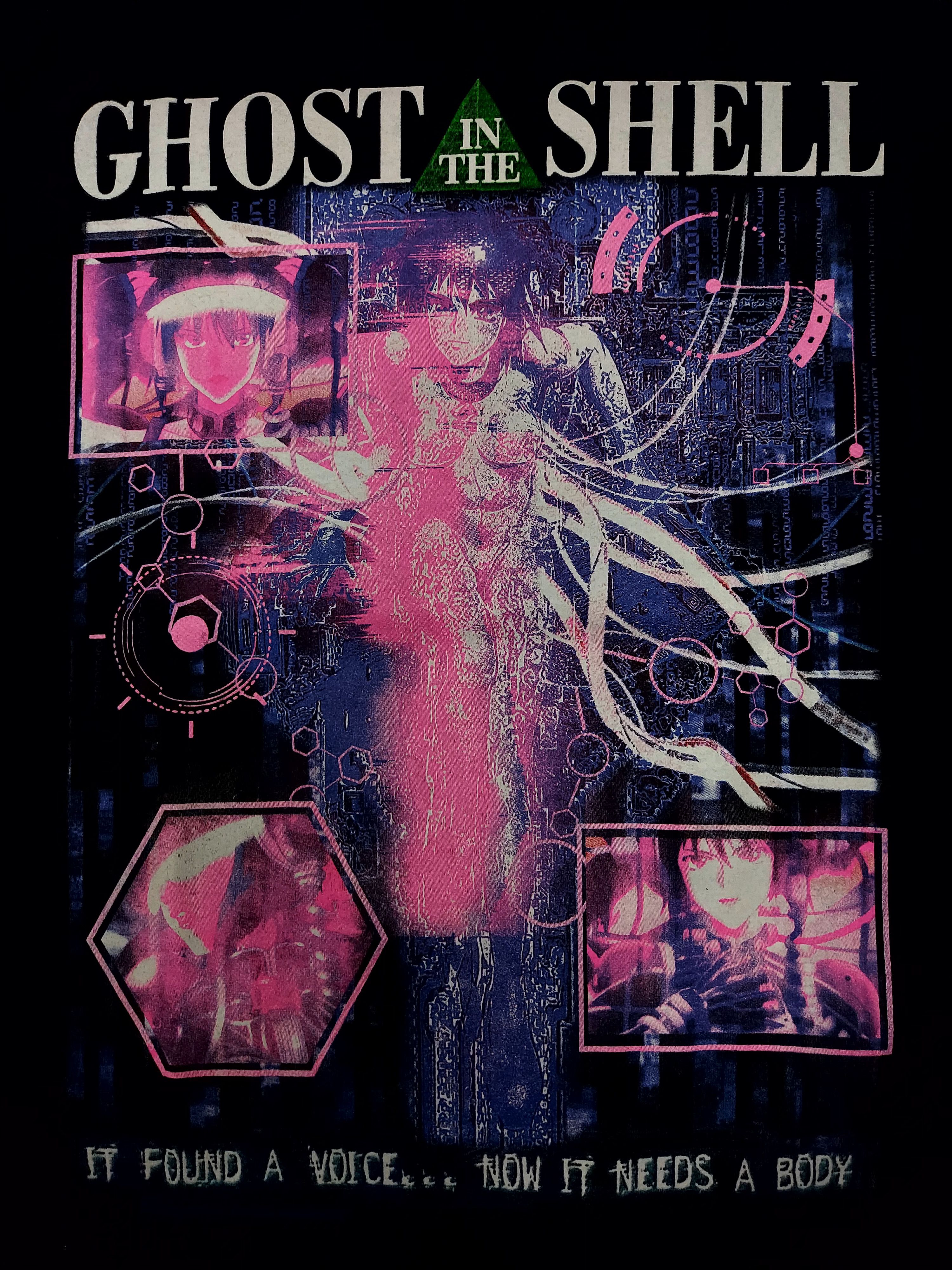 Japanese Brand Ghost In The Shell Makoto Kusanagi T Shirt Hoodie, Sweatshirt | FlexRushtees.com