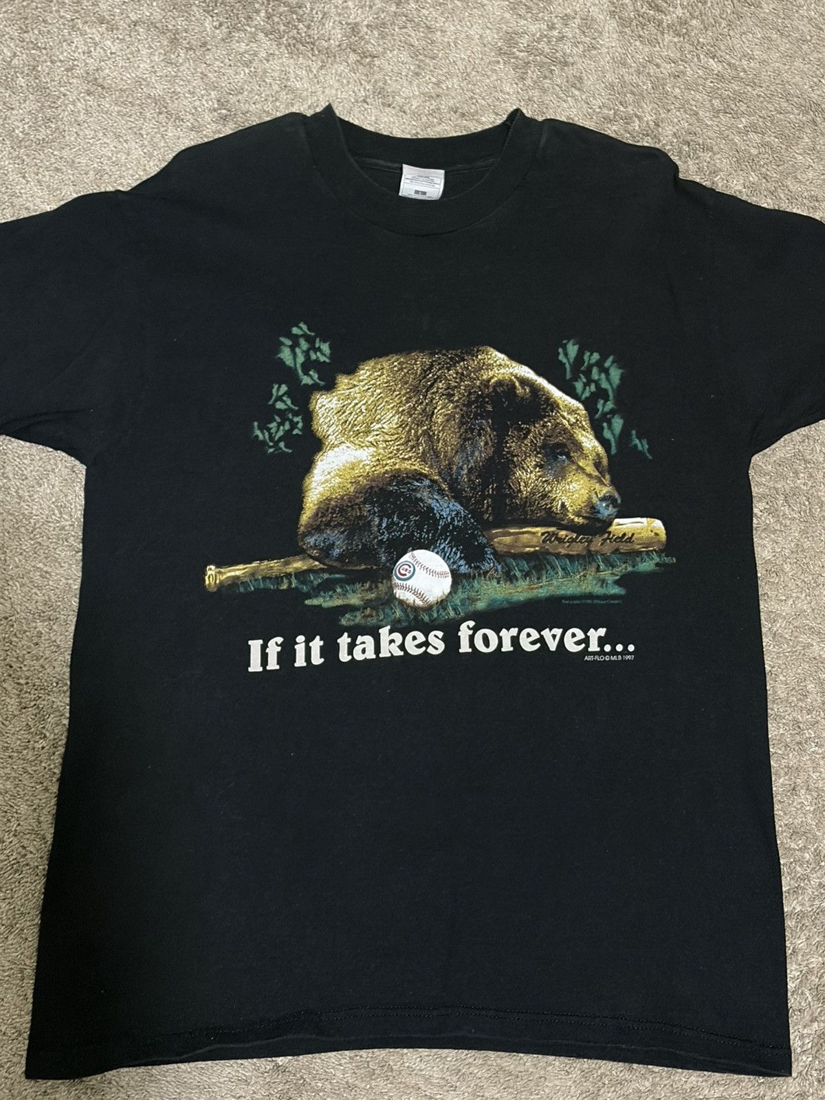 Mlb 1997 If It Takes Forever Cubs Shirt Hoodie, Sweatshirt | FlexRushtees.com