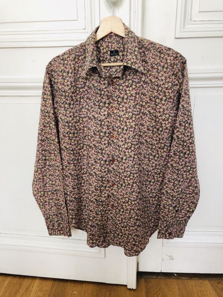 Paul Smith Red Floral Shirt Hoodie, Sweatshirt | AU16VibeMintTees.com
