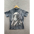 Mountain The Mountain Manimals Blue Tie Dye Eagle Astronaut T Shirt