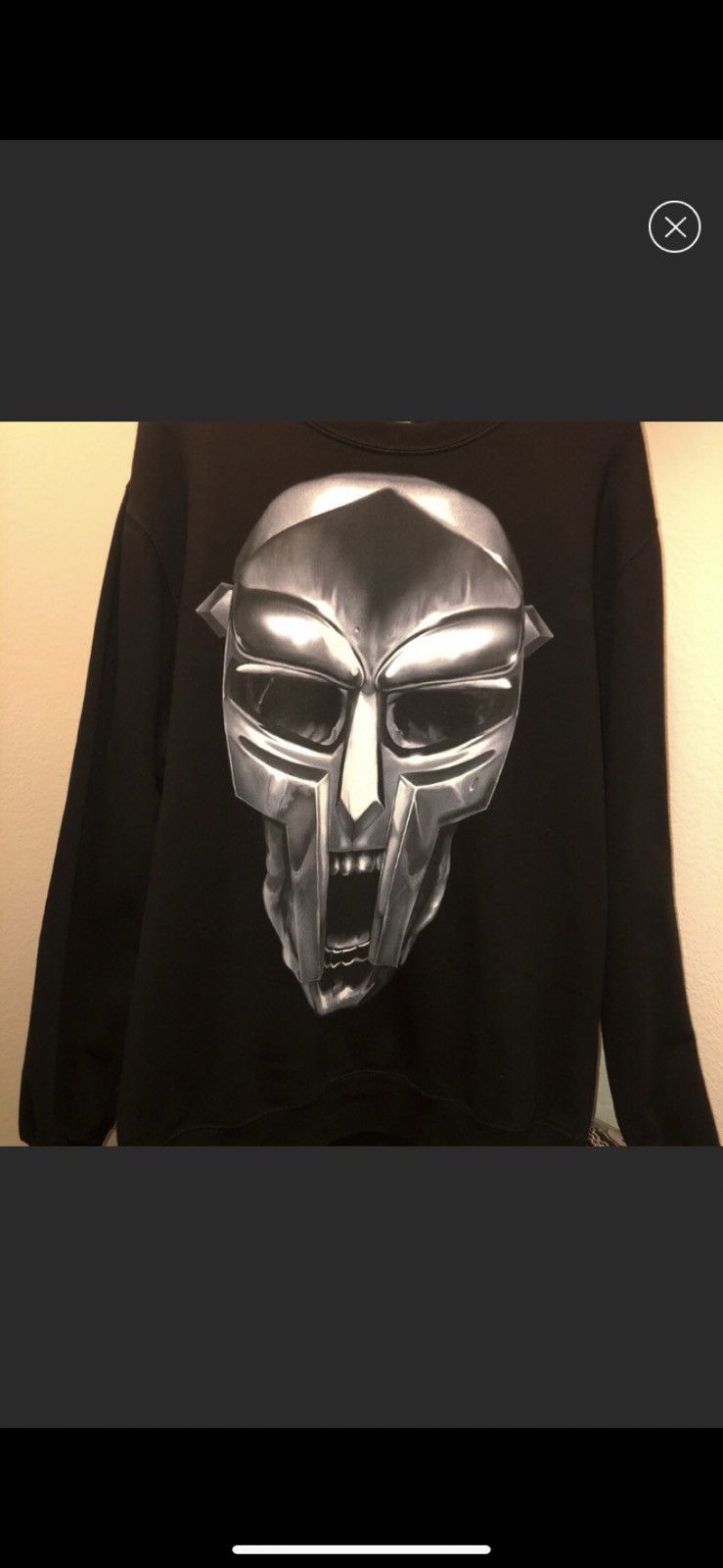 Vintage Mf Doom Gladiator Logo Crewneck