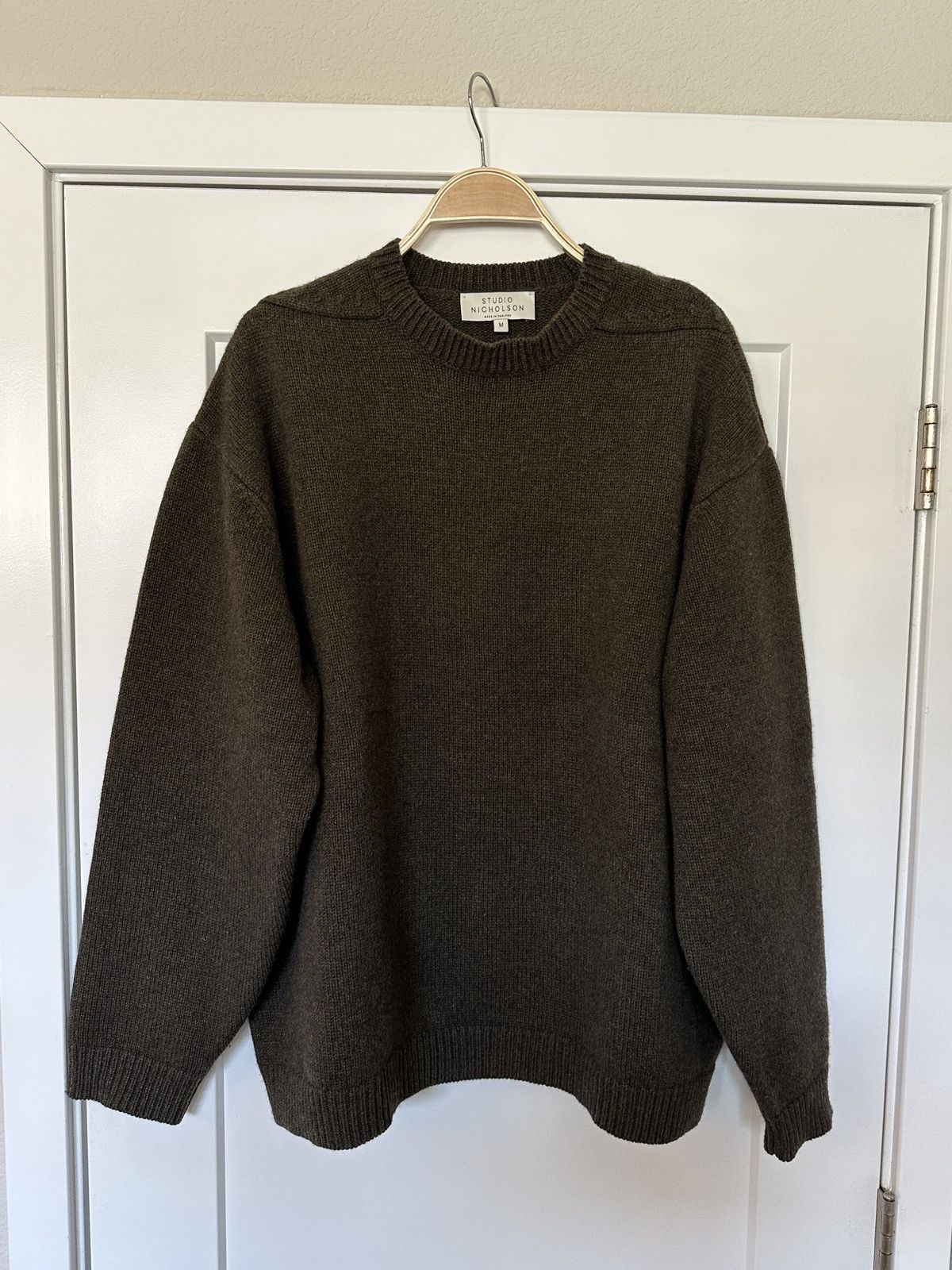 Nicholson Brown Studio Nicholson Mens Jumper Sweater