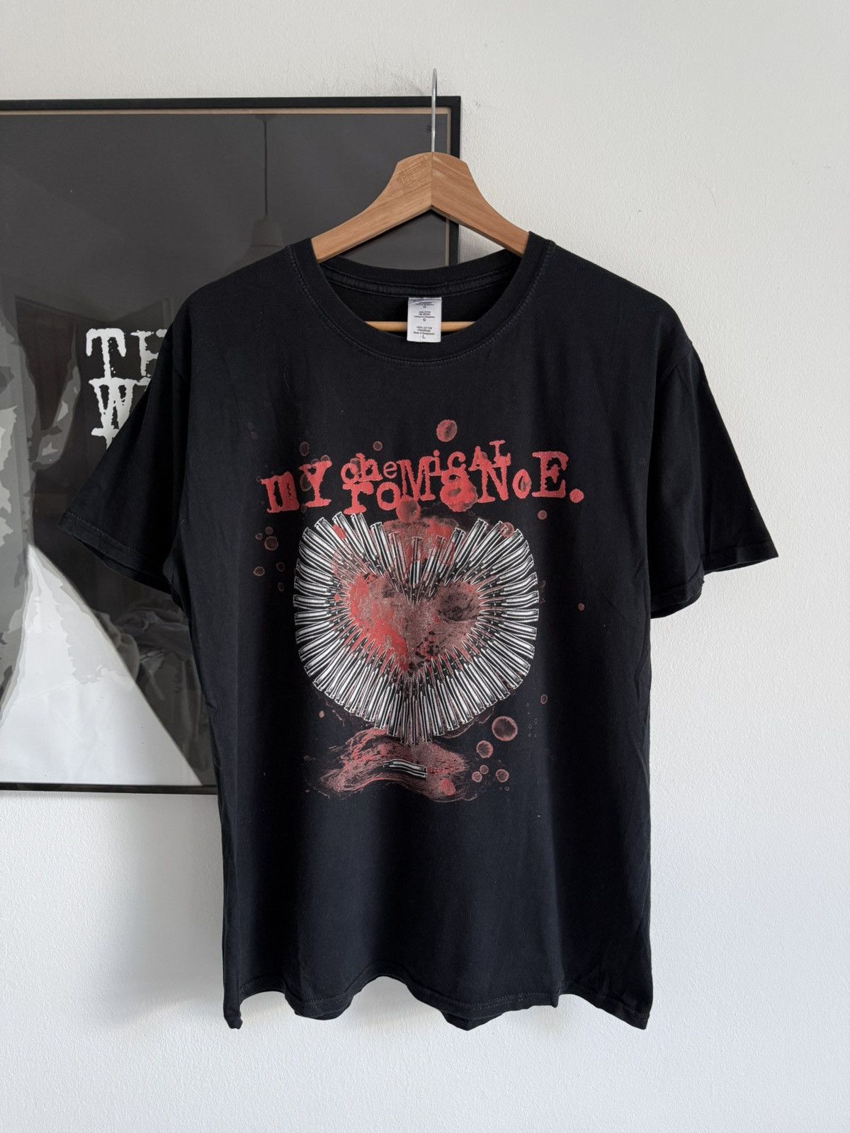 Chemical Romance My Chemical Romance Bloody Angel Vintage T Shirt Ss Tee Hoodie, Sweatshirt | FlexRushtees.com
