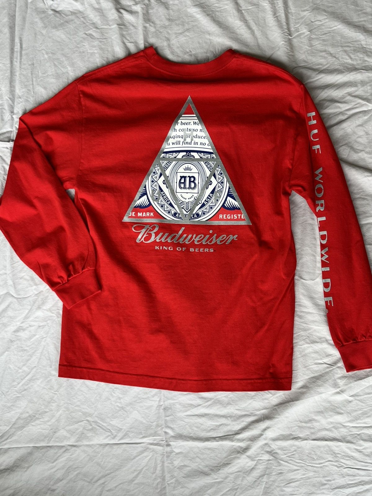 Huf Budweiser Long Sleeve Beer Tee