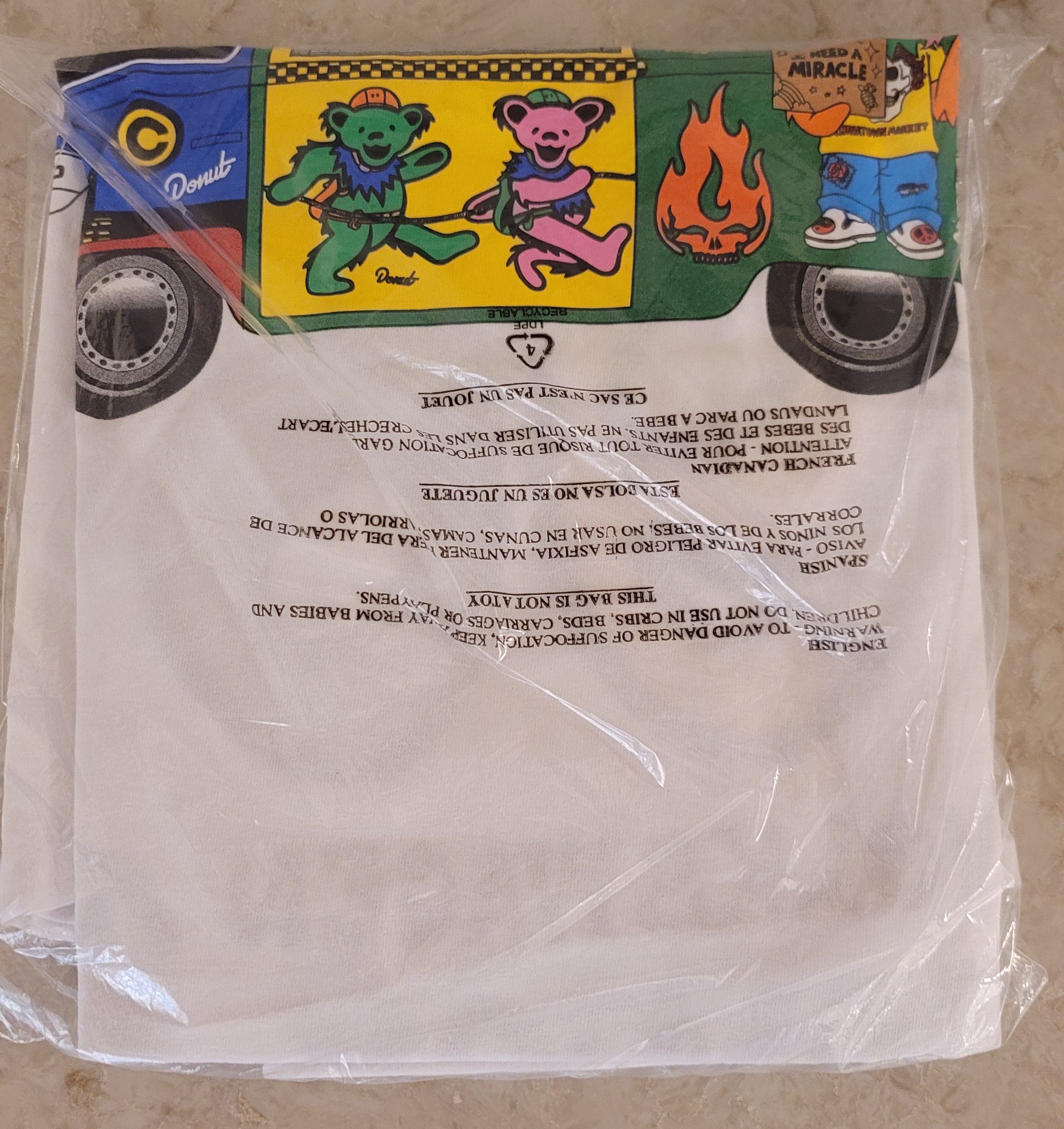 Chinatown Market X Grateful Dead Van T Shirt Xxl Hoodie, Sweatshirt | FlexRushtees.com