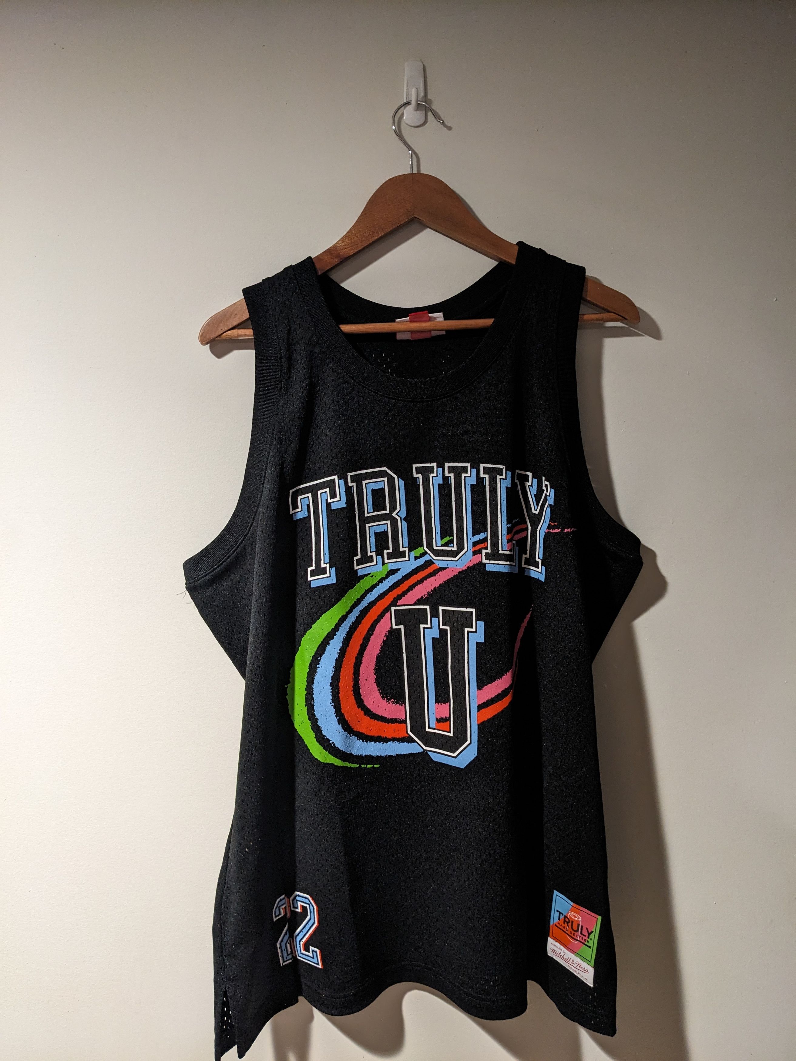Nba Mitchell And Ness Truly U Hard Seltzer Basketball Jersey