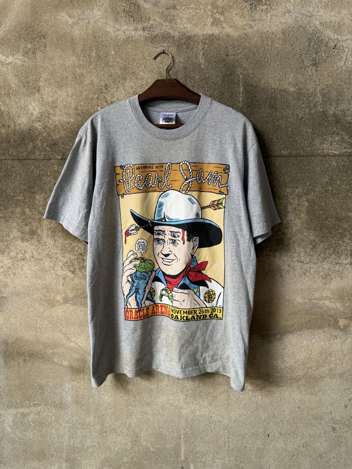 Vintage 00s Pearl Jam Frank Kozik Shirt Hoodie, Sweatshirt | FlexRushtees.com