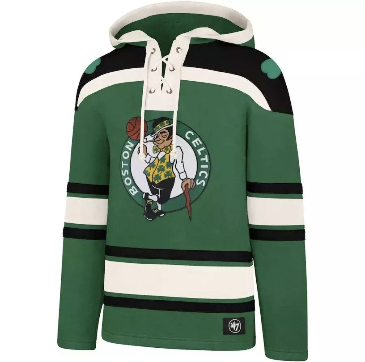 47 Brand Boston Celtics Nba Lacer Pullover Hoodie Hockey T-Shirts, Sweatshirt | FlexRushtees.com