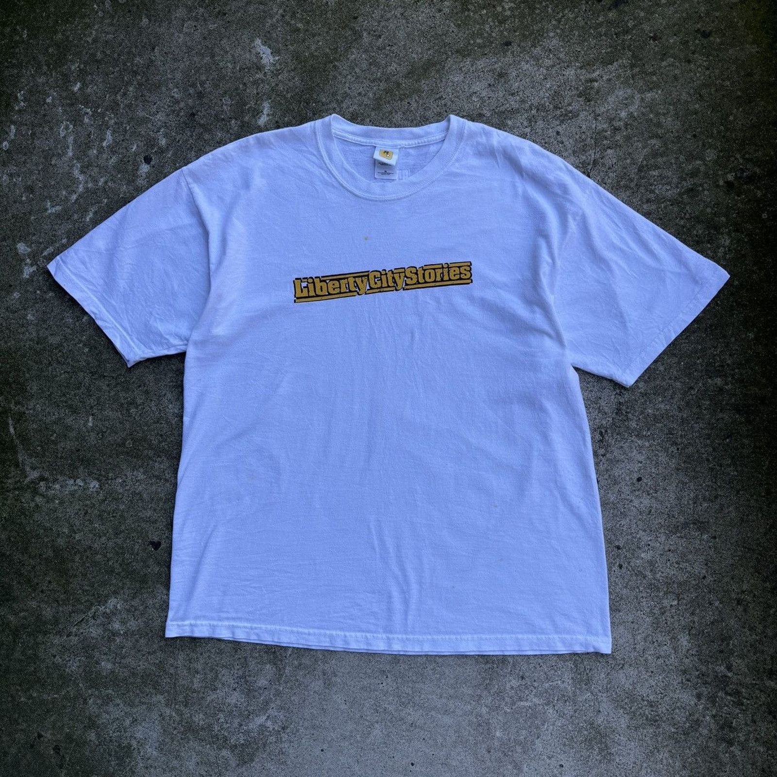 Vintage Grand Theft Auto Liberty City Shirt Erd Grunge Faded