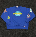 Davis Ben Davies Patched Crew Sweatshirt