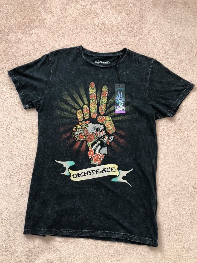 Designer Ed Hardy New Tee Size L Designer Hoodie, Sweatshirt | FlexRushtees.com