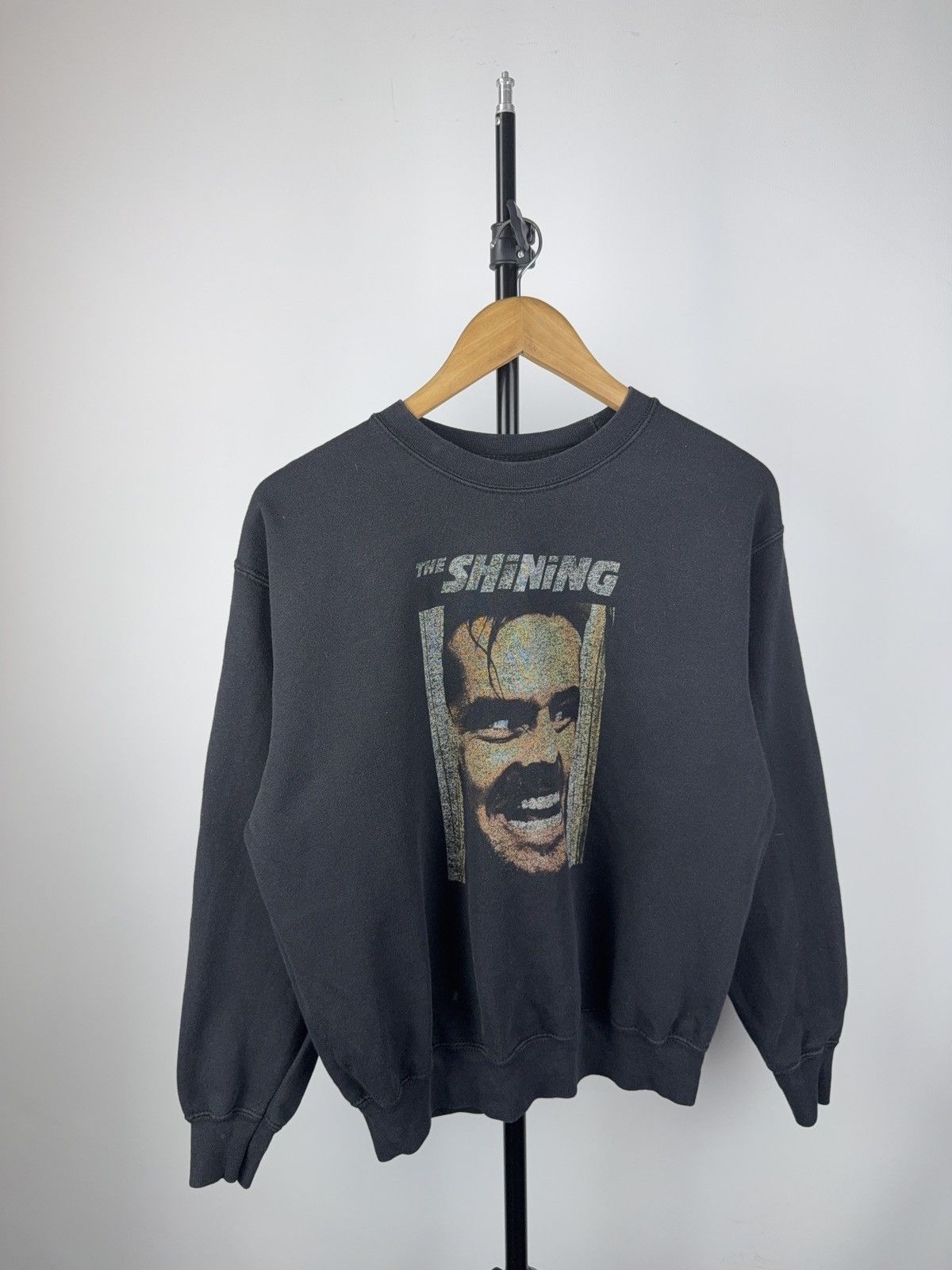 Vintage 00s The Shining Horror Movie Sweatshirt Jack Nicholson Black T-Shirts, Hoodie | FlexRushtees.com